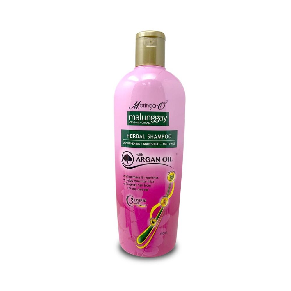 Moringa O2 Malunggay Herbal Shampoo Anti Frizz 350ml